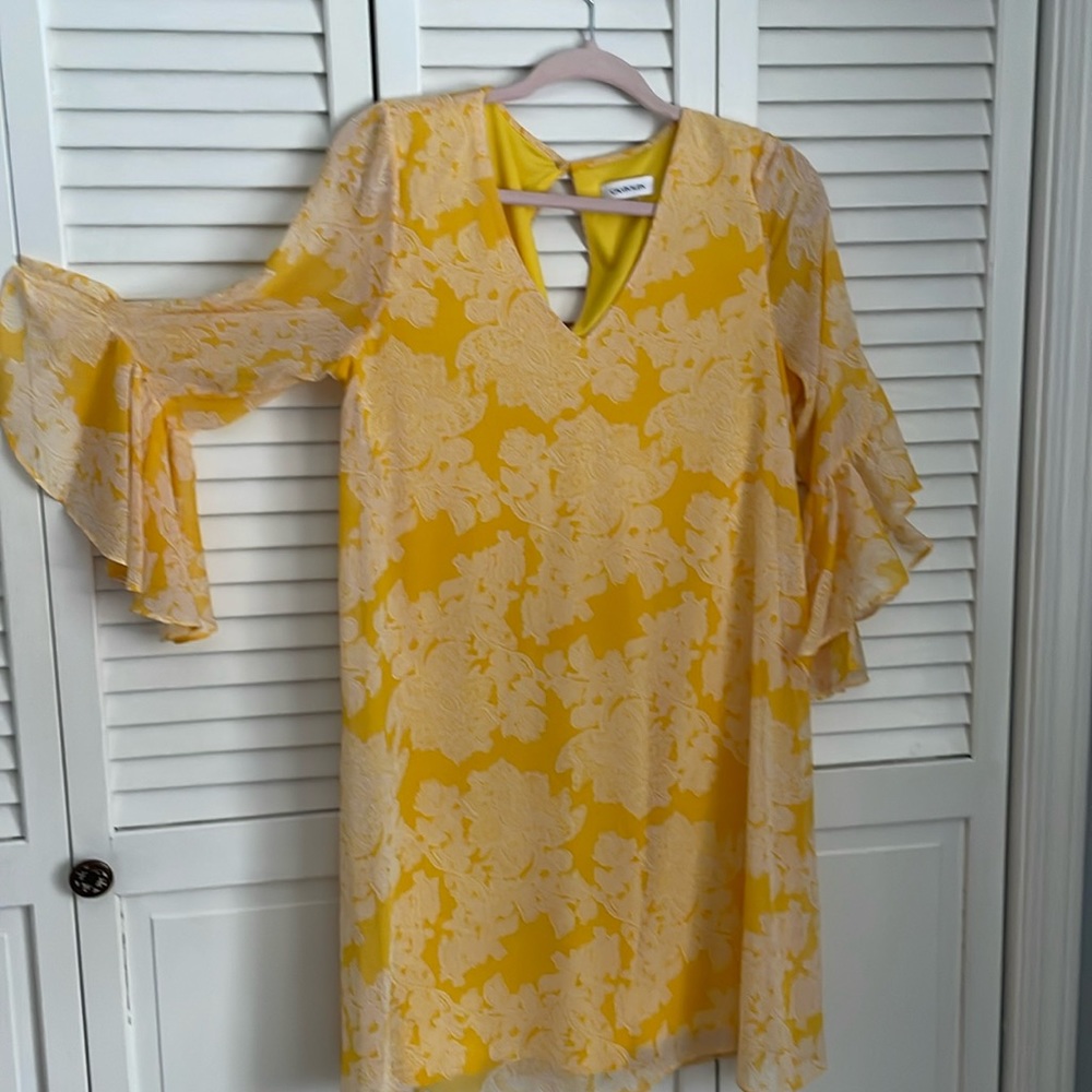 Calvin Klein Gold/Yellow Dress
